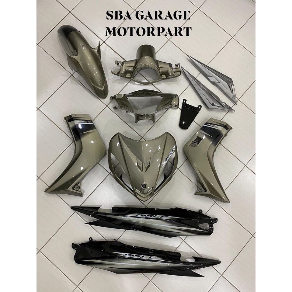 Shop Malaysia Coverset Bodyset Yamaha Lc Lc135 V1 Nescafe Design Free Emblem Timbul Original Hly Hong Leong Yamaha Stripe Tampal Shopee Singapore