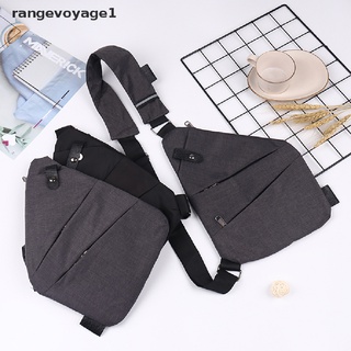 New Man Waterproof Personal Shoulder Pocket Chest Bag Cross body sling - Anti Theft [rangevoyage1]