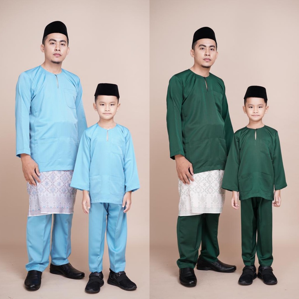 Shop Malaysia Xxl Baju Melayu Teluk Belanga Baju Melayu Johor Raya Murah 2021 Shopee Singapore