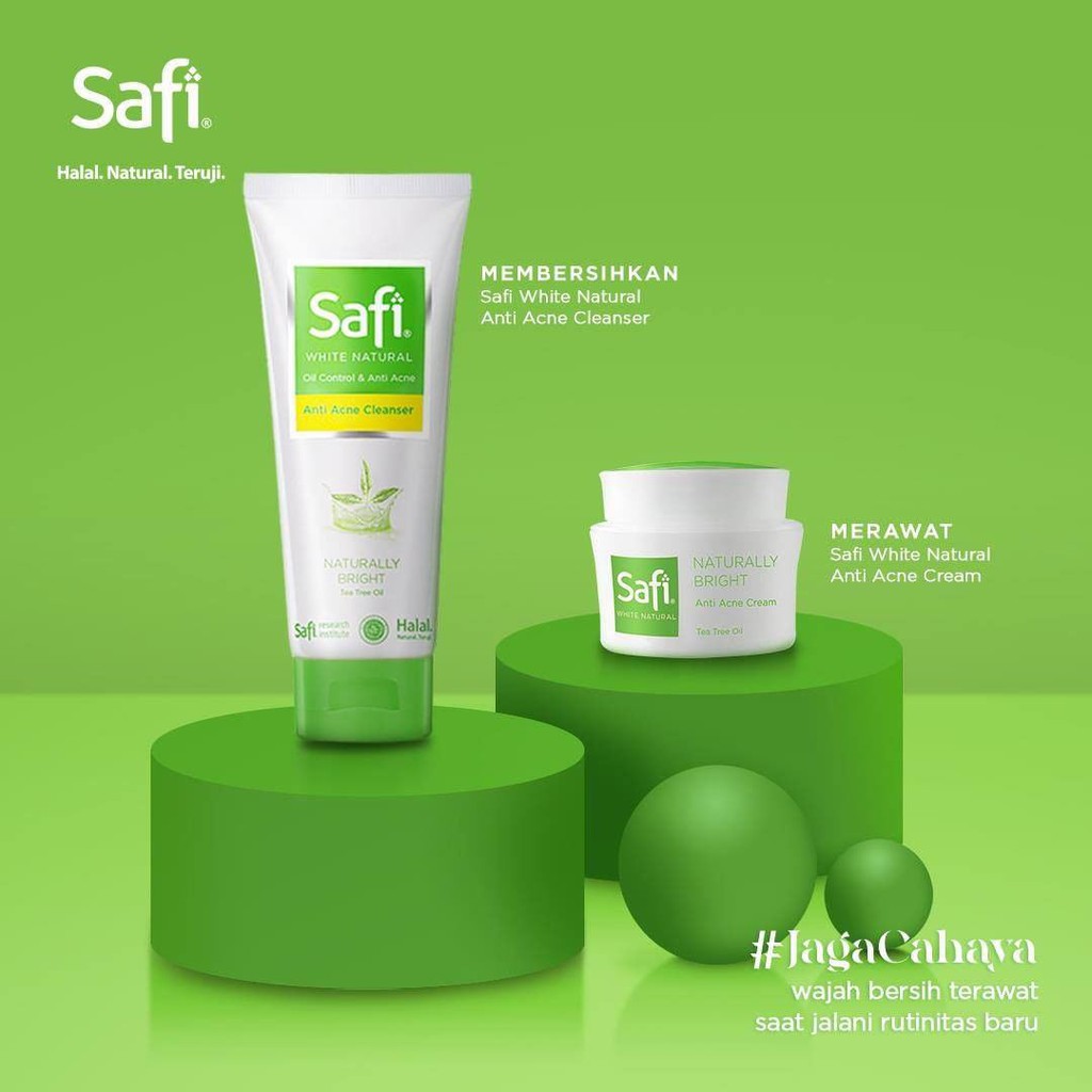 safi naturally bright anti acne cream
