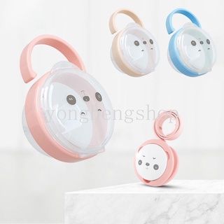 Cartoon Baby Soother Pacifier Storage Box Travel Portable Pacifier Dust Cover Case Baby Molar Stick Pacifier Container #0