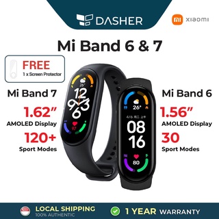 Xiaomi Mi Band 6/ Mi Band 7 Smart Wristband AMOLED Color Screen Watch