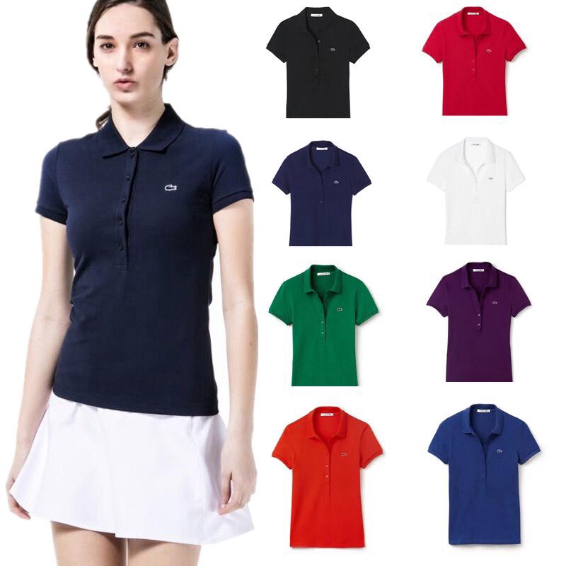 slim fit women's polo shirt