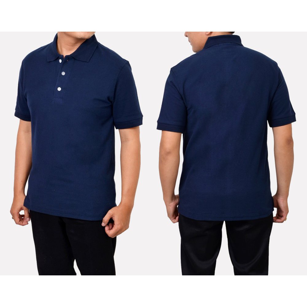 navy polo shirt mens