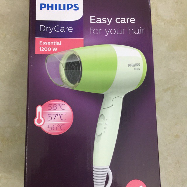 PHILIPS DRYCARE ESSENTIAL 1200W HAIR DRYER BHC015 Shopee Singapore
