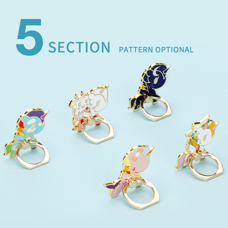 Tokidoki Unicorn Series Mobile Phone Ring Bracket Apple Android Mobile Phone Universal Ring Buckle Shopee Singapore