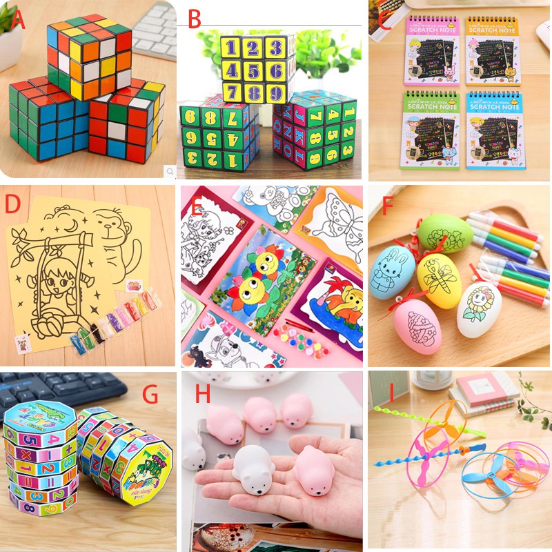 Toys Kids Birthday Goodie Bag Toys children activity Party Loots Children’s day Shopee Singapore