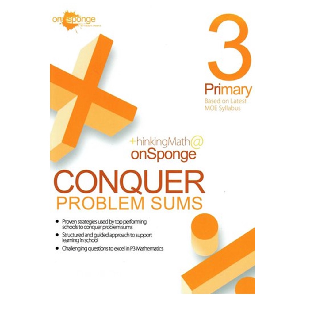 Thinking MathConquer Problem Sums Primary 3 to 6 Shopee Singapore