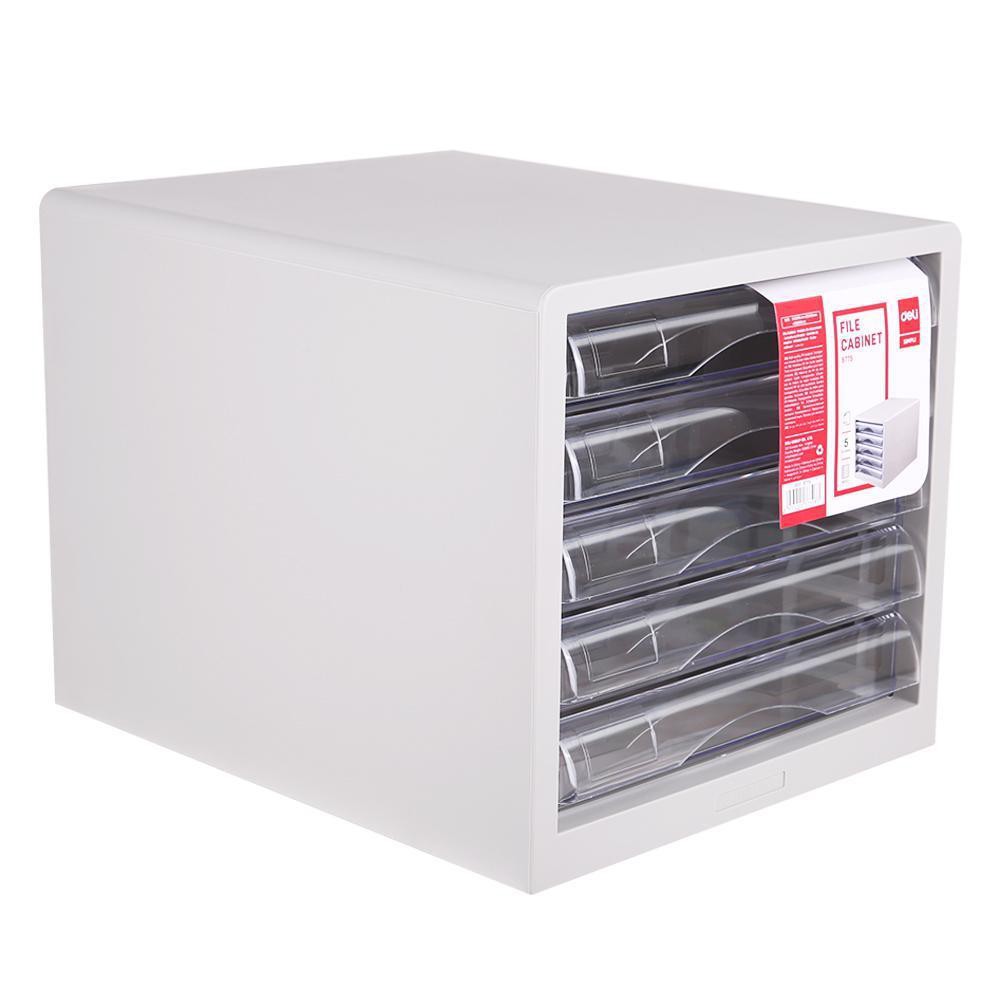 Deli Plastic File Cabinet 5 Drawers E9775 Shopee Singapore