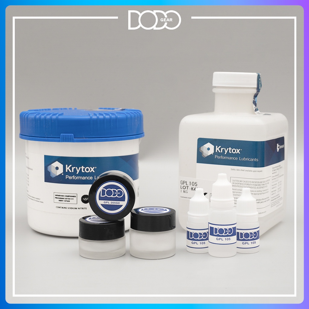 Grease lube switch stab Mechanical Keyboard Krytox GPL 205G0 GPL 105