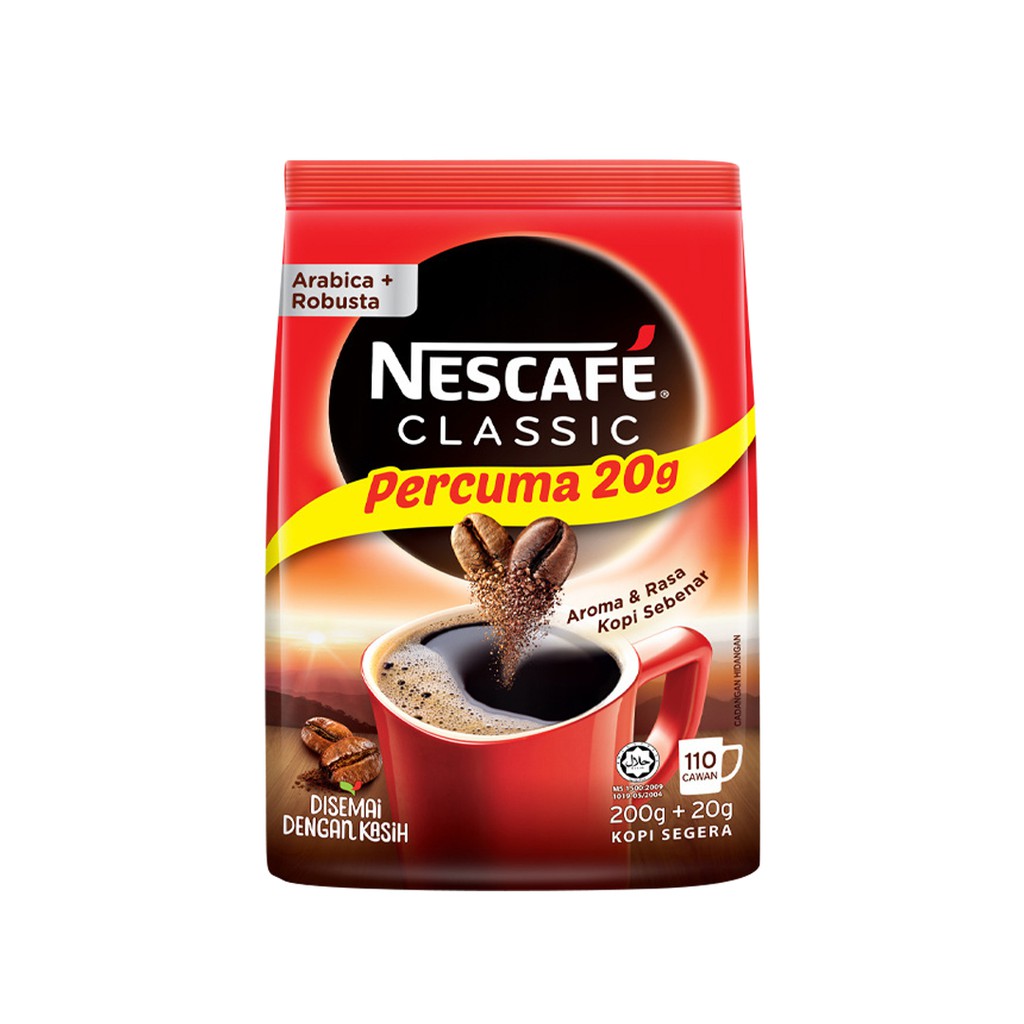 Nescafe Classic Coffee 200g Shopee Singapore