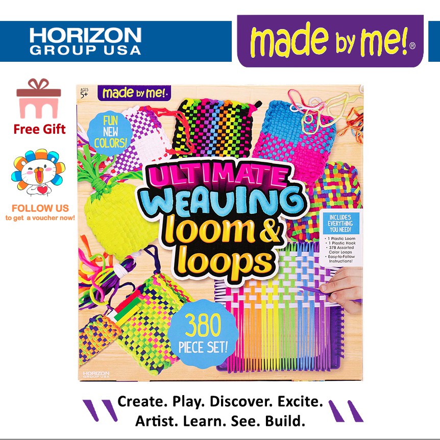 Made By Me Ultimate Weaving Loom by Horizon Group USA, Includes Over