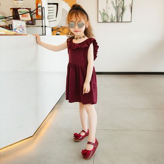 Kids Girls Sole Black Leather Shoes Fashion Pretty Dance Bow Princess Shoes Baby Child Flat Soft Bottom Rubber Bean Shoe #3