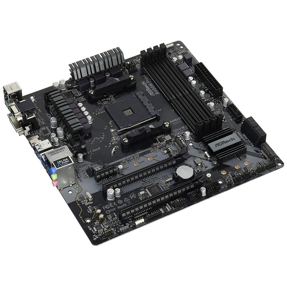 Asrock b450m pro4 f не запускается