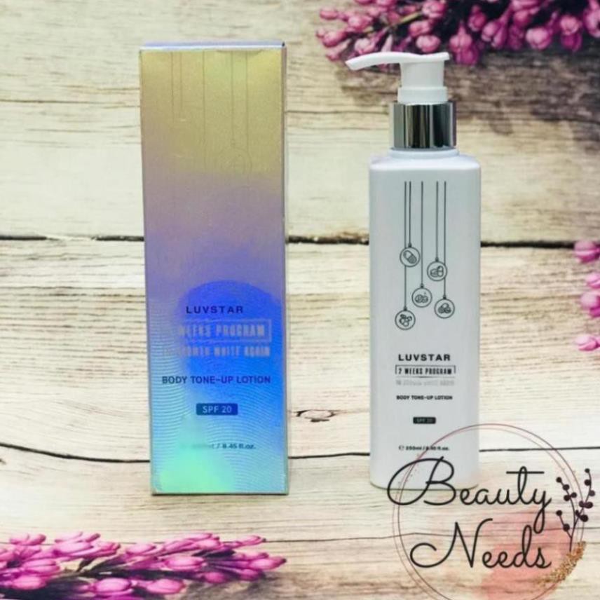 LUVSTAR IN SHOWER WHITE AGAIN BODY TONEUP LOTION SPF 20. Shopee