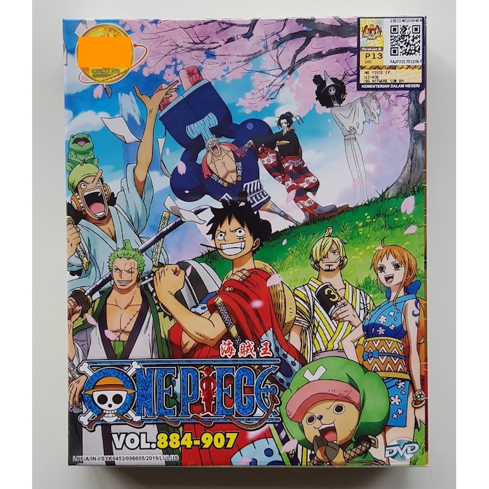 Anime Dvd One Piece Box 28 Vol 4 907 Shopee Singapore