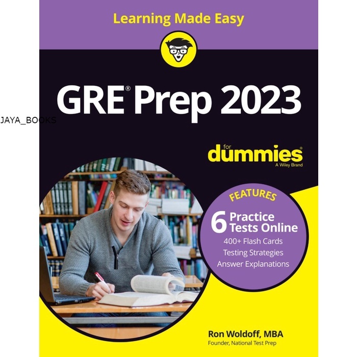 New Book GRE Prep. 2023 for Dummies Ron Woldoff | Shopee Singapore