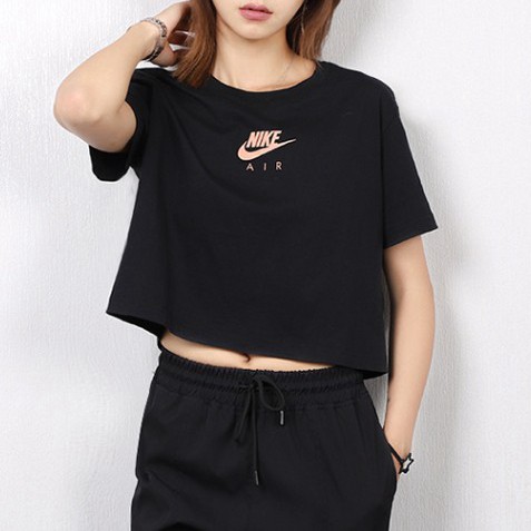 nike crop tshirt