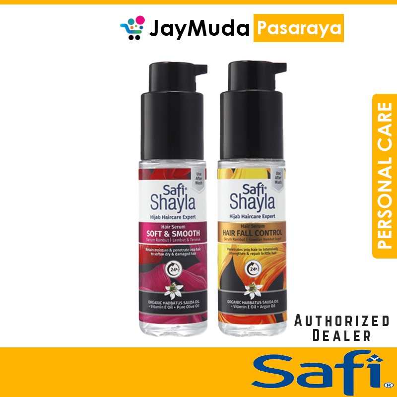 Shop Malaysia Safi Shayla Hair Serum Licin Terurus Hitam Menwan Hair Fall Control 50ml Halal Hijab Hair Care Expert 100 Original Shopee Singapore