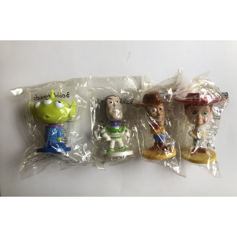 Kellogg's Disney/Pixar Toy Story Bobblehead Set of Buzz, Alien, Woody