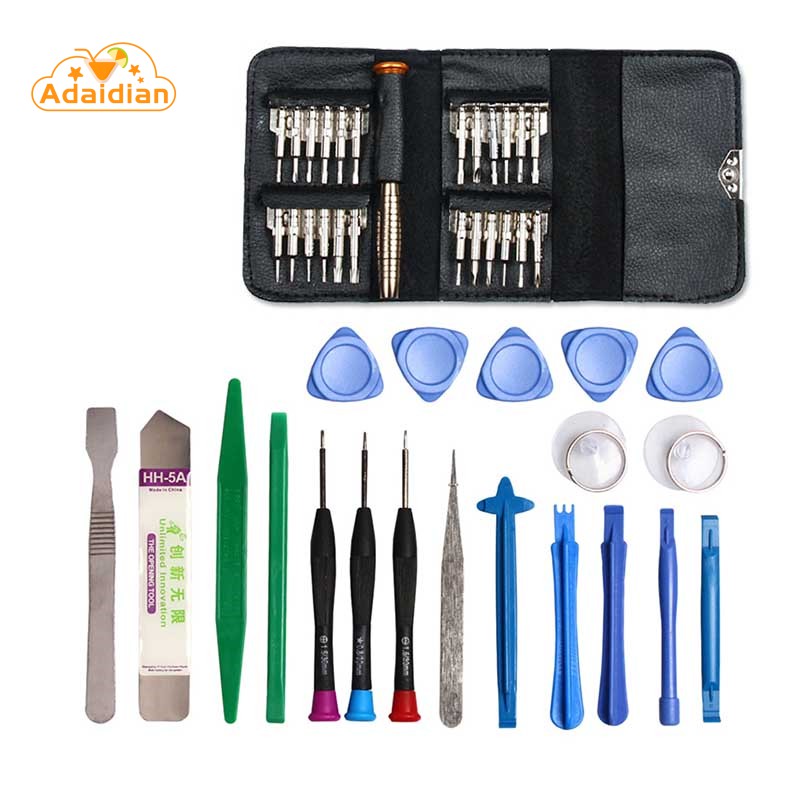 45 In 1 Mobile Phone Repair Tool Kit For Iphone Ipad Tablet Tools Set Shopee Singapore