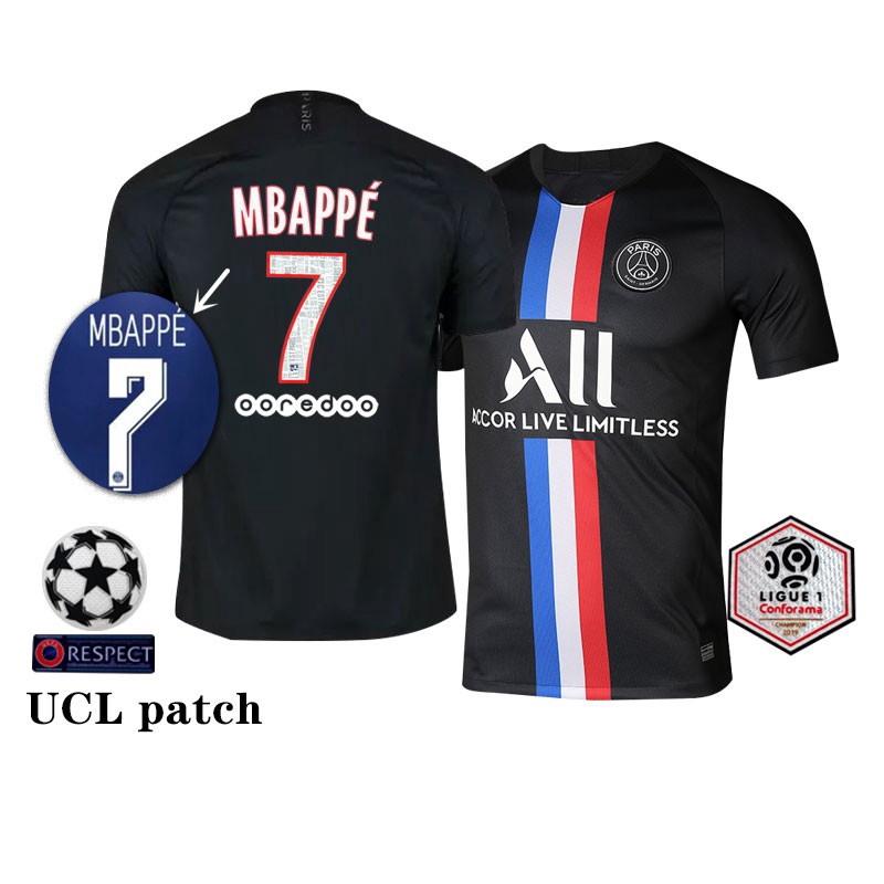 paris football team jersey