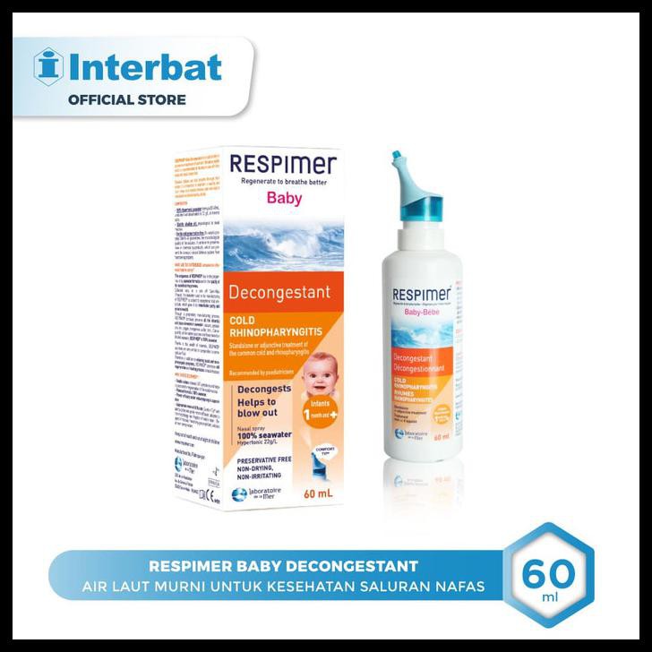 Respimer Baby Decongestant Nose Spray 60ml Shopee Singapore