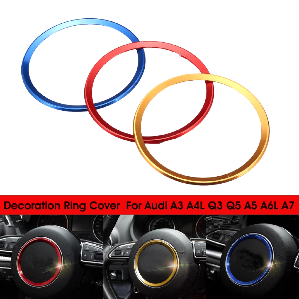 Color Name Red Size For Audi Q3 Q5 Steering Accessories