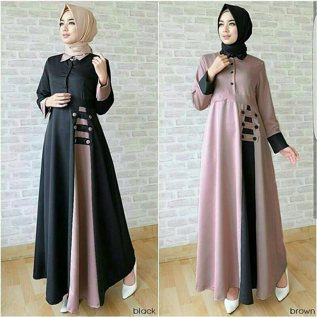 Baju Gamis Modern Shopee