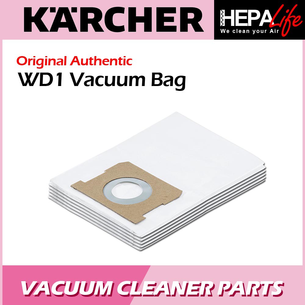 KARCHER WD1 Original Vacuum Bag Shopee Singapore