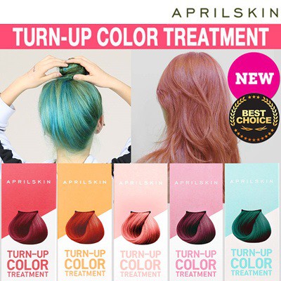 APRIL SKINTurn Up Treatment Color Hair Dye Shopee Singapore