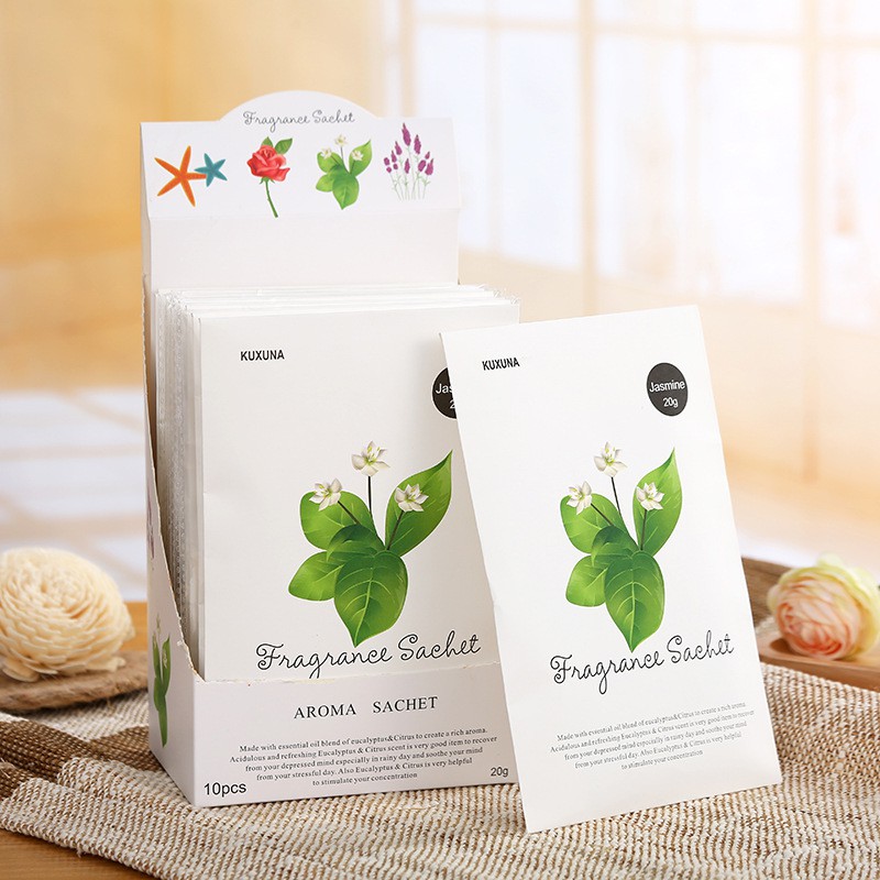 10 Pack Scented Sachets For Closet Handbag Cars And Drawer Shopee Singapore