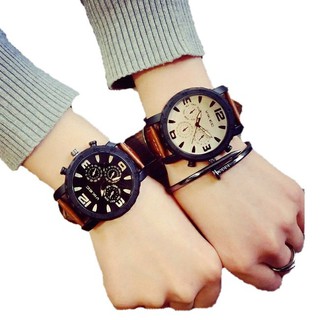 ON HAND&Fashion Casual Big Dial Couple Watches 186P for 1pcs #1