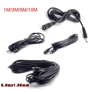 5V 2A DC Power Cable Male to Female 3.5mm*1.35mm Extension Cord Adapter Connector for CCTV Camera Led Light Strip
