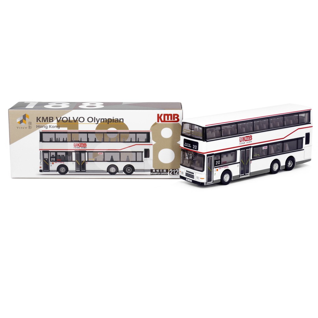 SG Seller: TINY 188 KMB Olympian 11m Svc 212 Hong Kong Bus (1:110 Scale ...