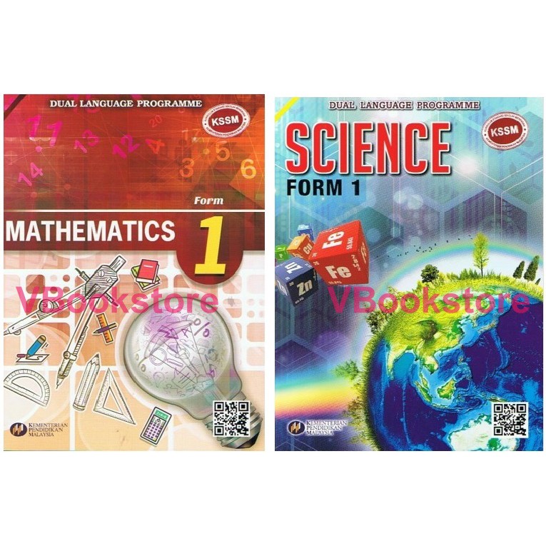[ MSIA READY STOCK ] DLP MATHEMATICS SCIENCE TEXBOOK FORM 1 DUAL ...