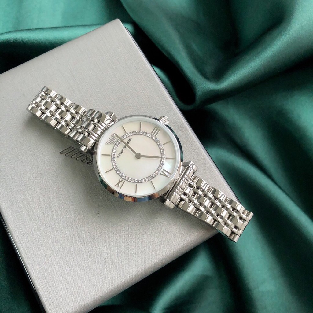 armani watch diamond