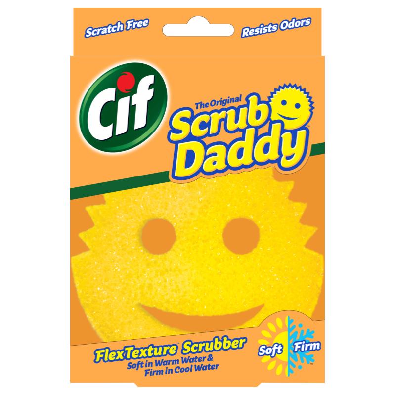 Scrub Daddy Kitchen Sponge, Original Yellow | Shopee Singapore