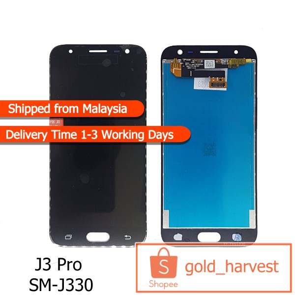 Shop Malaysia Samsung Galaxy J3 Pro 17 Sm J330 Lcd Display Touch Screen Digitizer Shopee Singapore