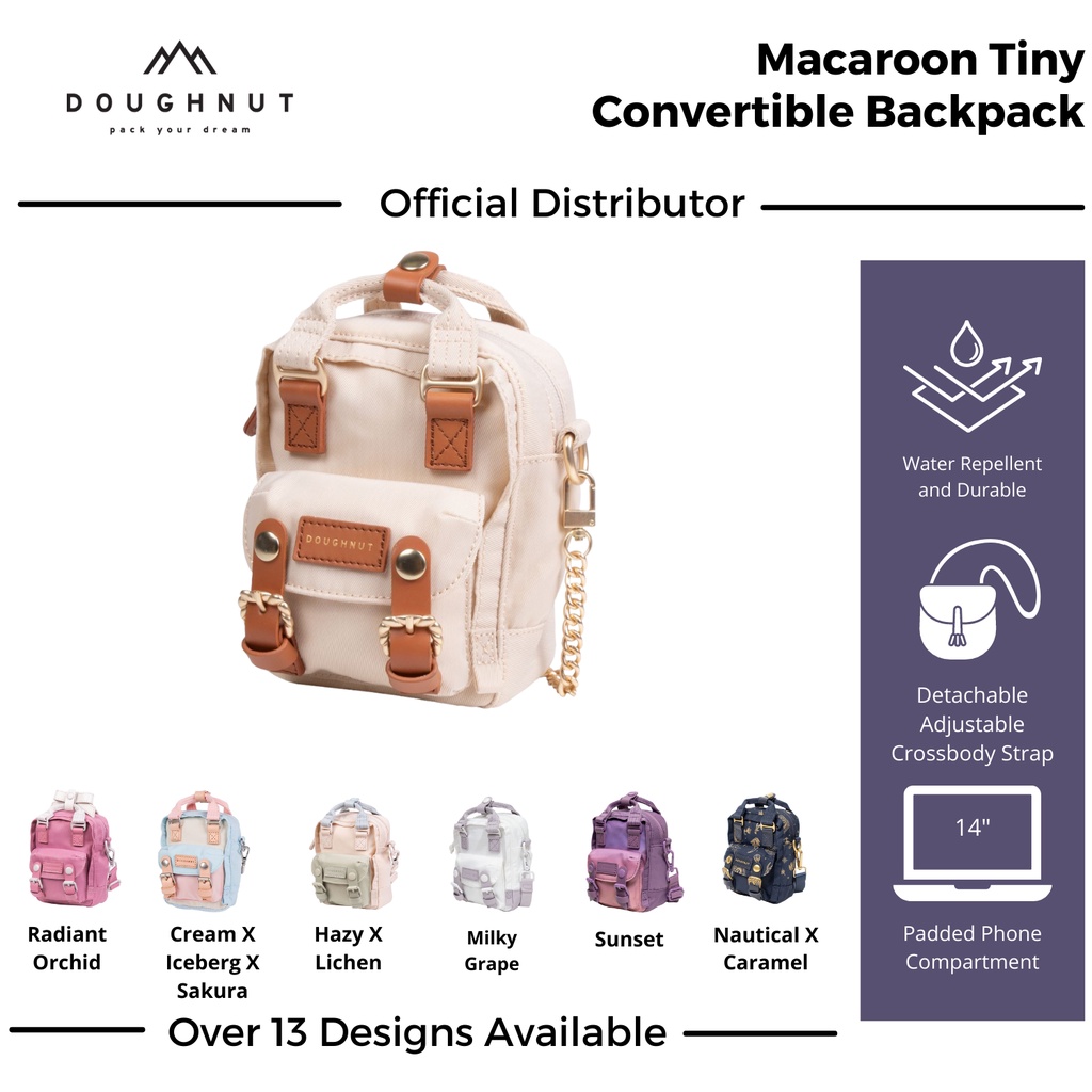 Mini Backpack Doughnut Bag Price Macaroon Mini Girlitude Series