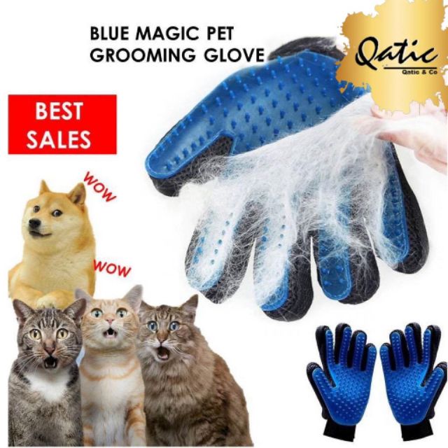 pet fur glove
