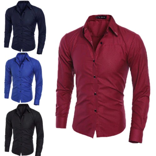 blue formal blouse