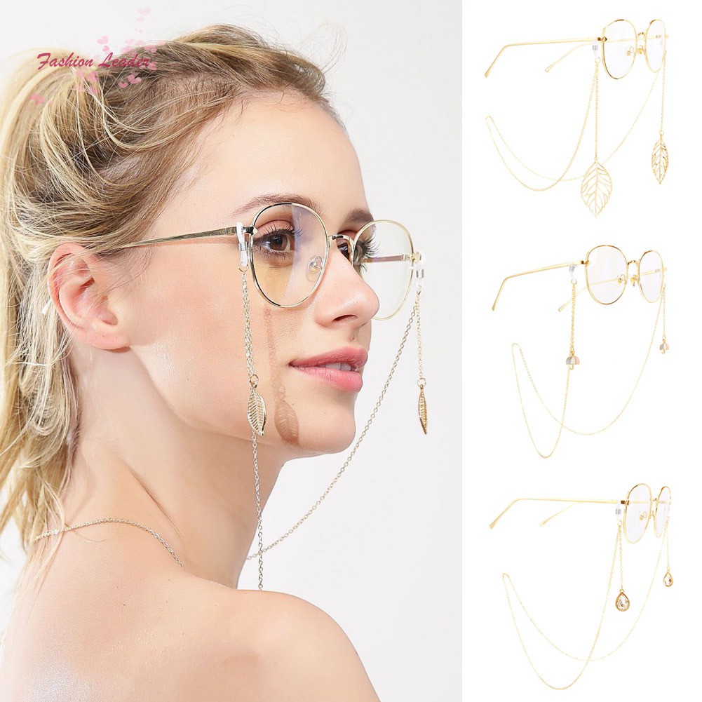 FL 13 style Women Eyeglass Reading Glasses Chain Cord Holder Neck Strap