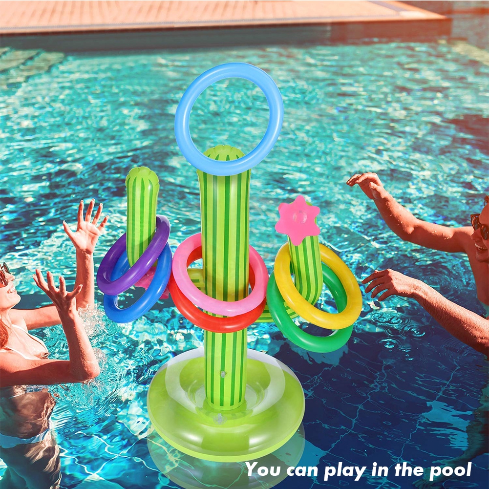 pool toys and floats