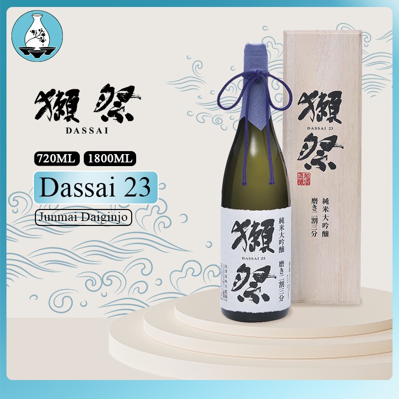 **Gift Wooden Box**Dassai 23 Junmai Daiginjo 720ml/1800ml Japanese Sake ...