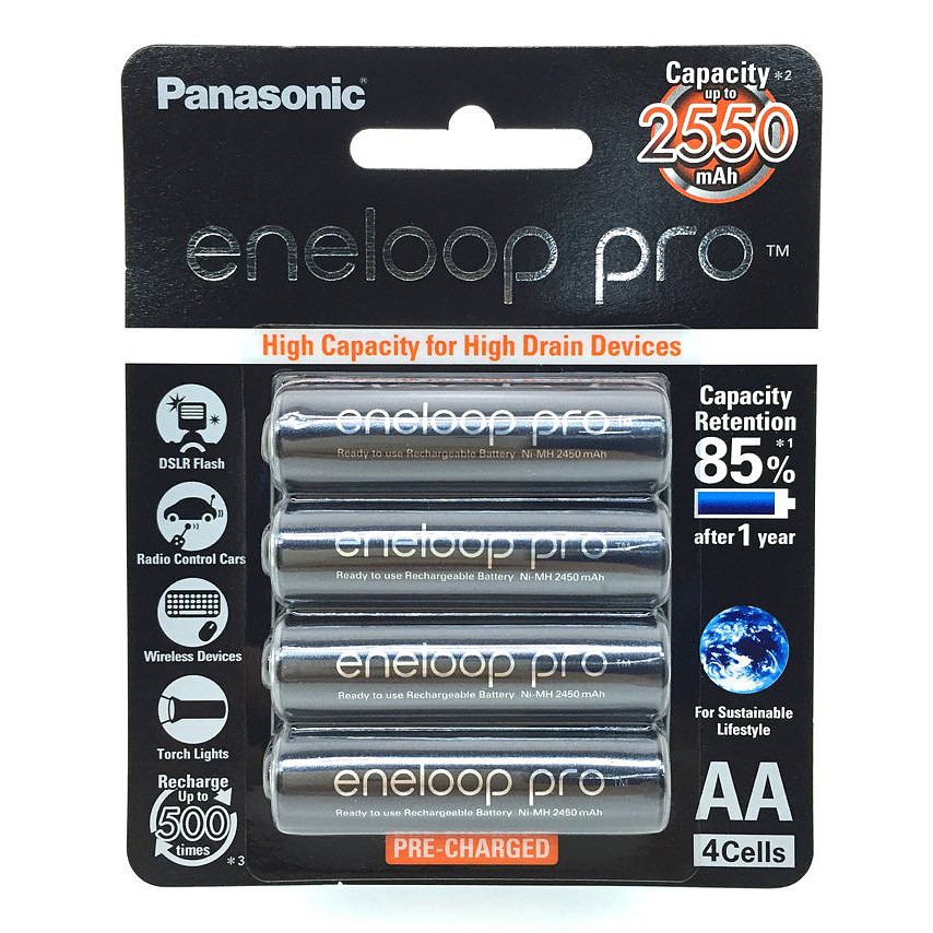 Аккумулятор panasonic eneloop pro