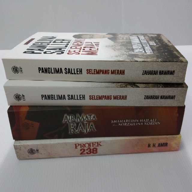 Salleh Sling Red Zaharah Nawawi History Novel Dbp Shopee Singapore