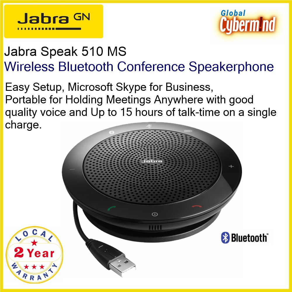 jabra speak 510 ms bluetooth speaker