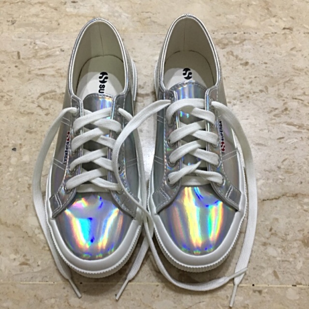 superga hologram sneakers