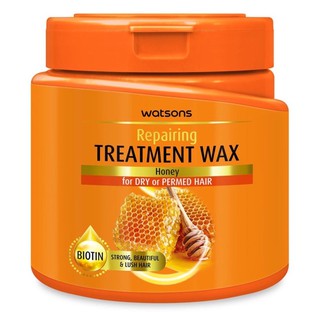 Ready Stock Watsons Smoothing Hair Treatment Wax Hair Mask Yoghurt 500ml 护发素 Shopee Singapore